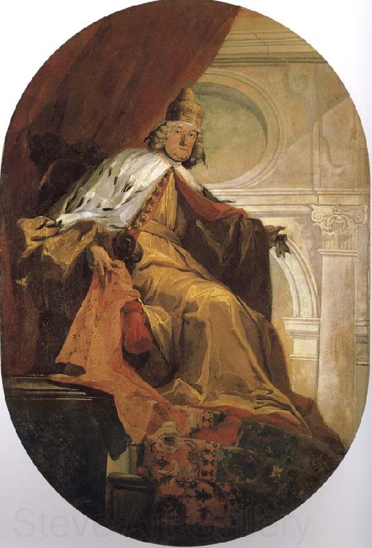 Giovanni Battista Tiepolo Giovanni II as France oil painting art